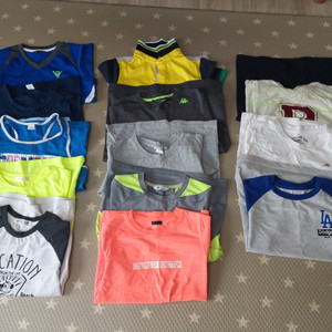 130,140 남아 여름 티 14벌