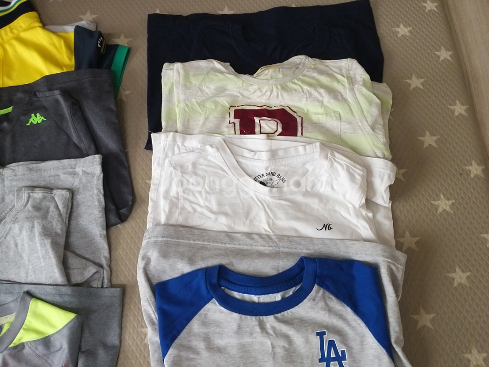 130,140 남아 여름 티 14벌--2