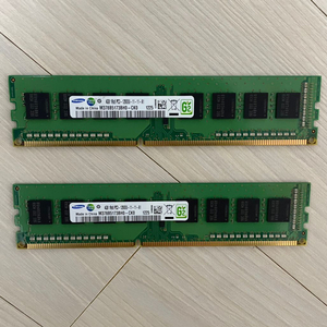 삼성램 4gb ddr3 12800 2ea 택포 2만