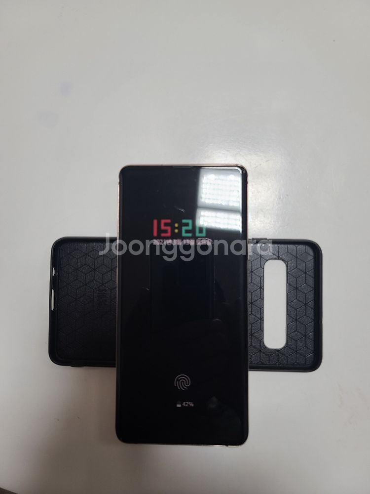 갤럭시s10 5g 250기가 골드 자급제 27만원--0