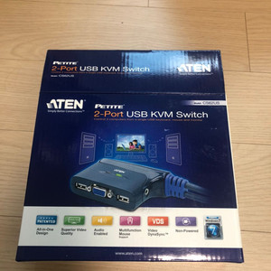 에이텐 ATEN USB KVM 스위치 cs62us