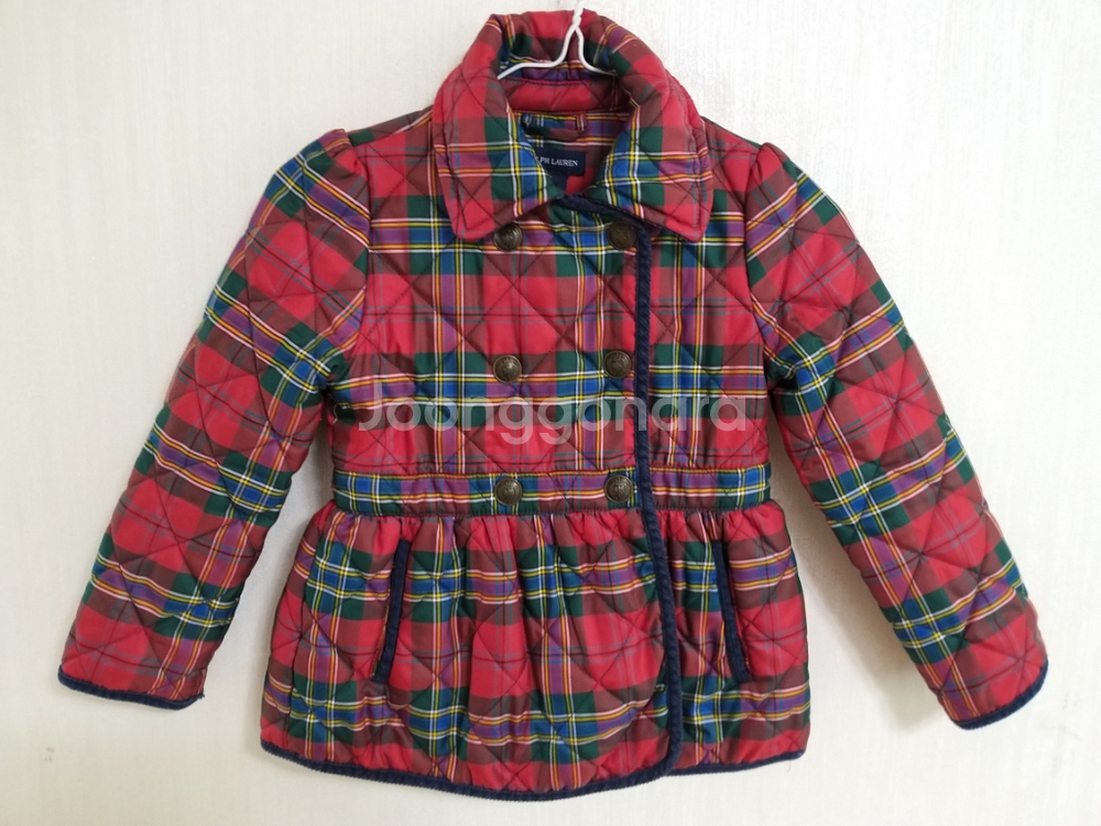 여아동 폴로랄프로렌 누빔자켓 (6T)--7