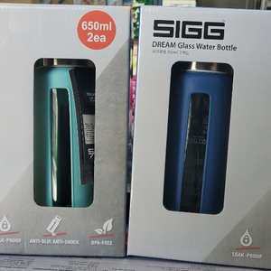 sigg 지그 글라스 보틀 물병 텀블러