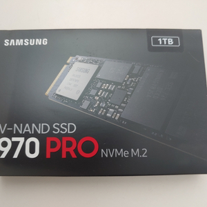 <새상품> NVME M.2 SSD 970 PRO 1TB