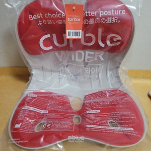 미개봉) 빨간색 커블체어 와이더 1개 팝니다