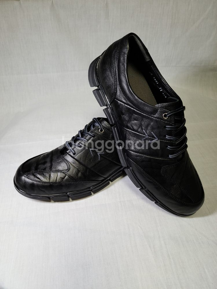 남성 소가죽 스니커즈 250mm--2