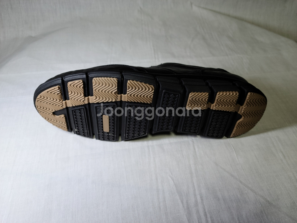 남성 소가죽 스니커즈 250mm--4