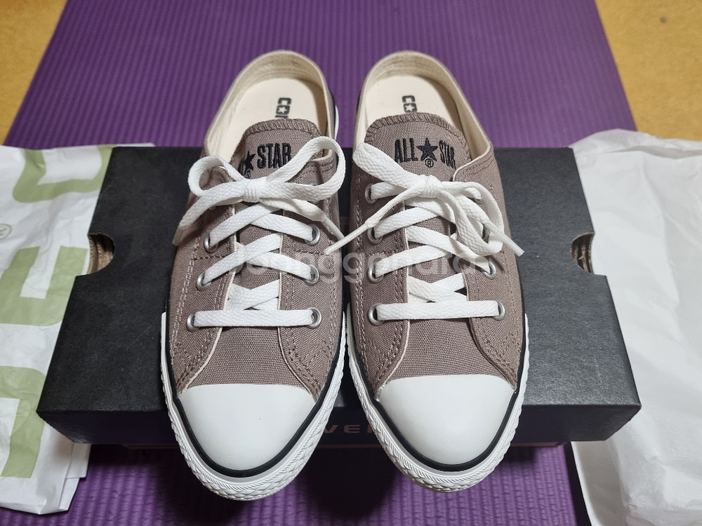 컨버스 뮬 차콜그레이 230 (일본판,새상품)--0