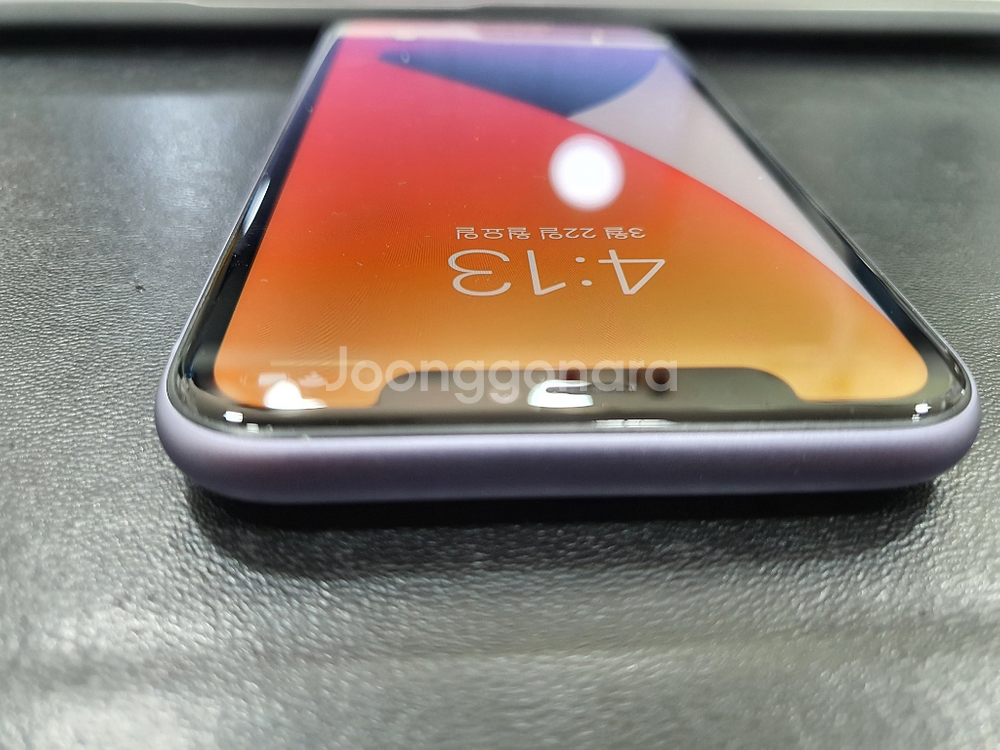 아이폰11 256기가 퍼플색상--2