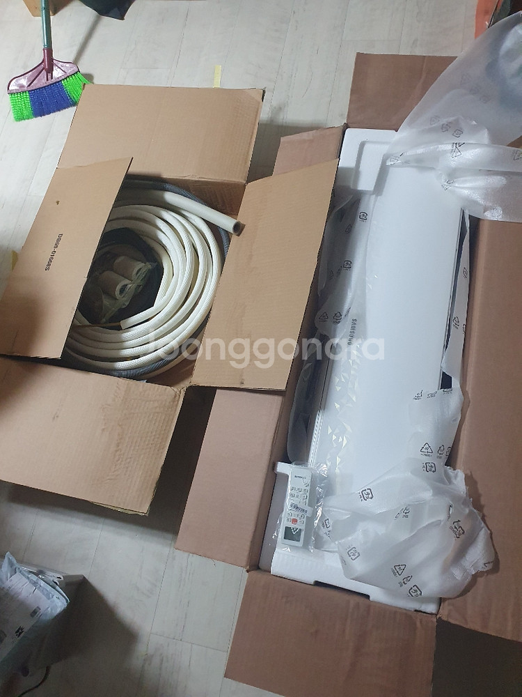 삼성 2in 1 벽걸이 에어컨만--0