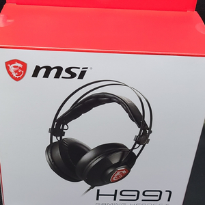 MSI H991 인강 게임용 헤드셋 미사용