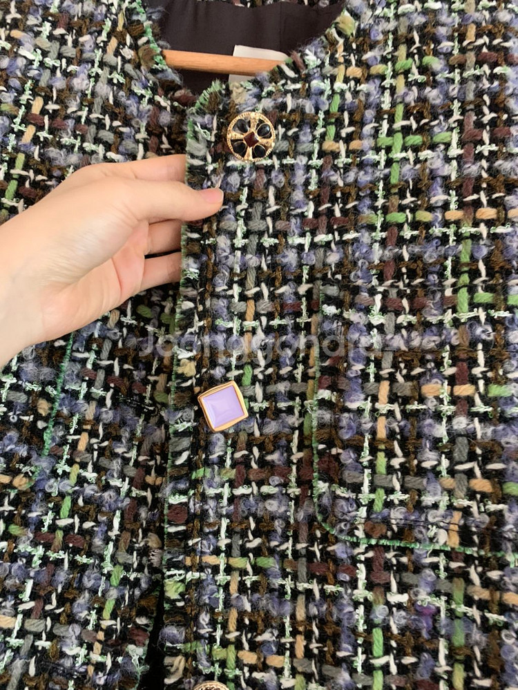 나무그림 트위드 자켓 (새옷)--1