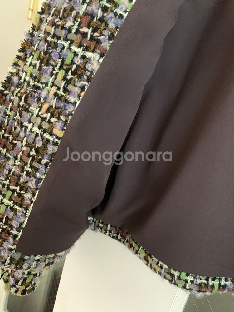 나무그림 트위드 자켓 (새옷)--5