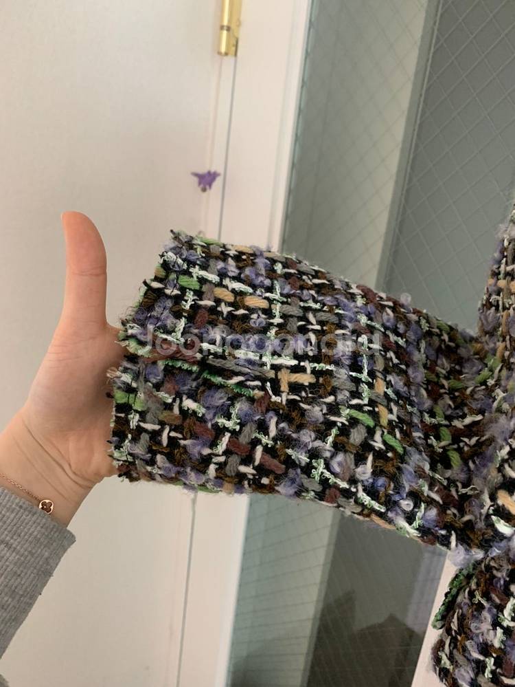 나무그림 트위드 자켓 (새옷)--7