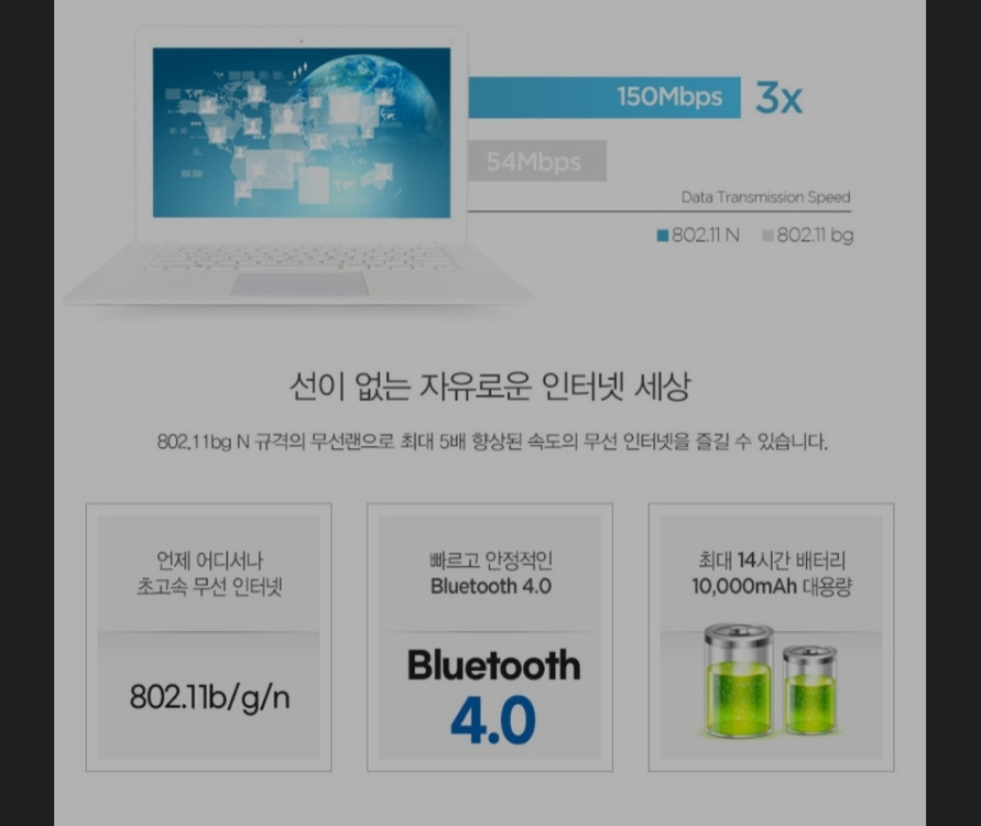 디클 d141플러스 노트북 미개봉 새거--4