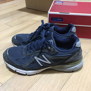뉴발란스 990 v4 네이비 260