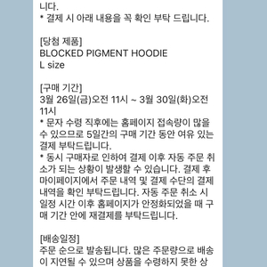 iab BLOCKED PIGEMENT HOODIE