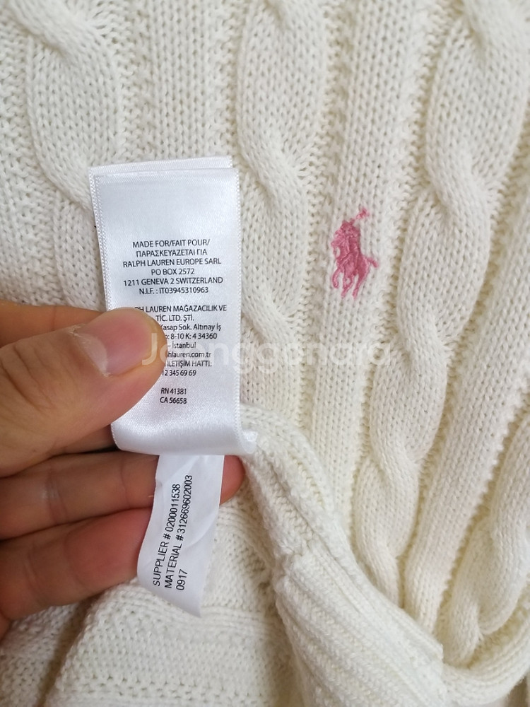 여아동 폴로랄프로렌 꽈베기 면니트 (6)--4