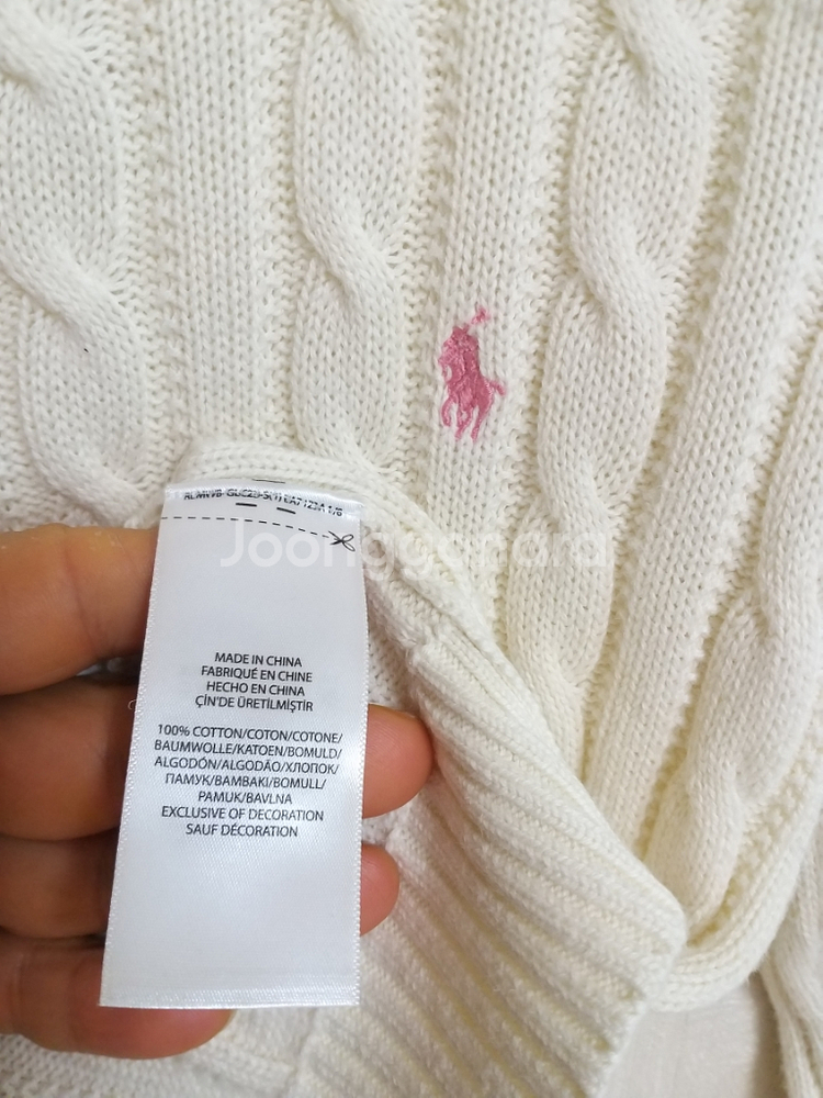 여아동 폴로랄프로렌 꽈베기 면니트 (6)--3