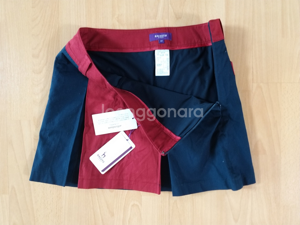 여성 헤지스골프 골프치마 (새상품.스판27)--6