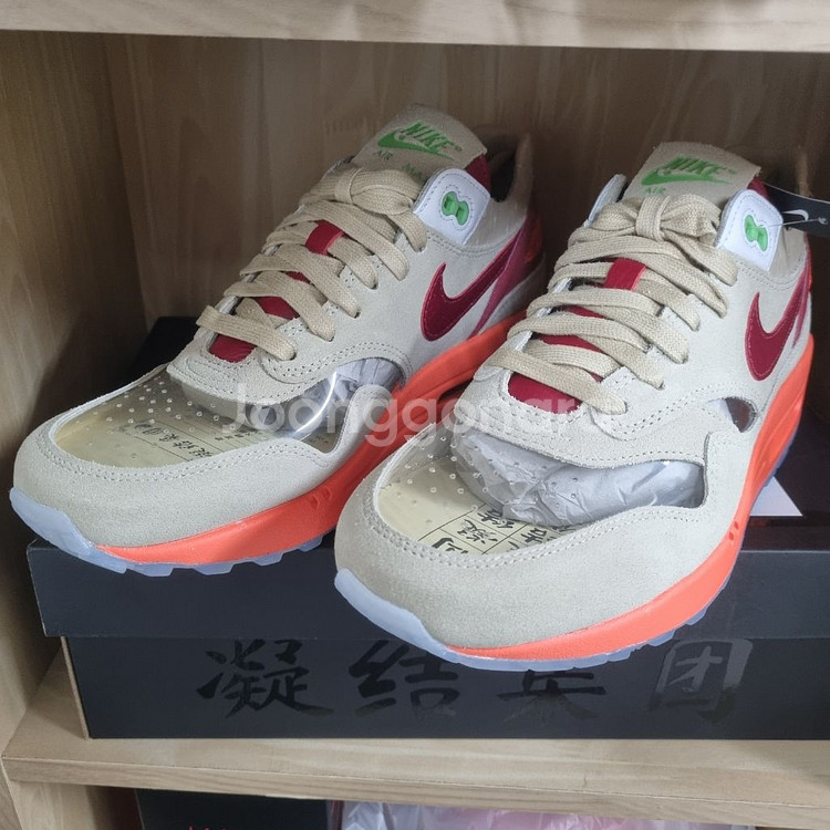 (265) 나이키 맥스1 x clot 새상품--1