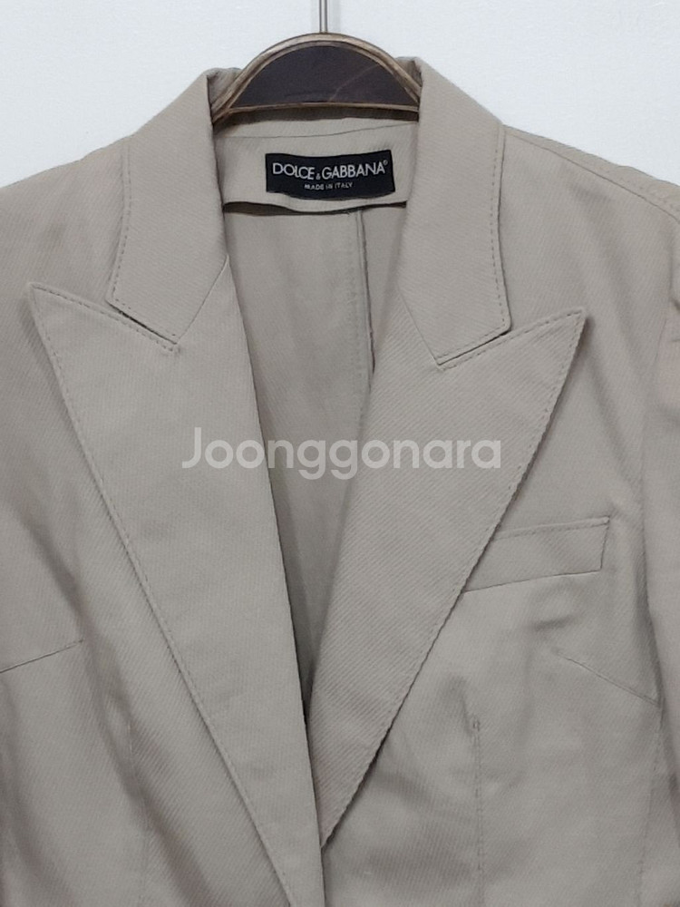 (S) 돌체앤가바나 면 린넨자켓 마 블레이져 이태리판--1