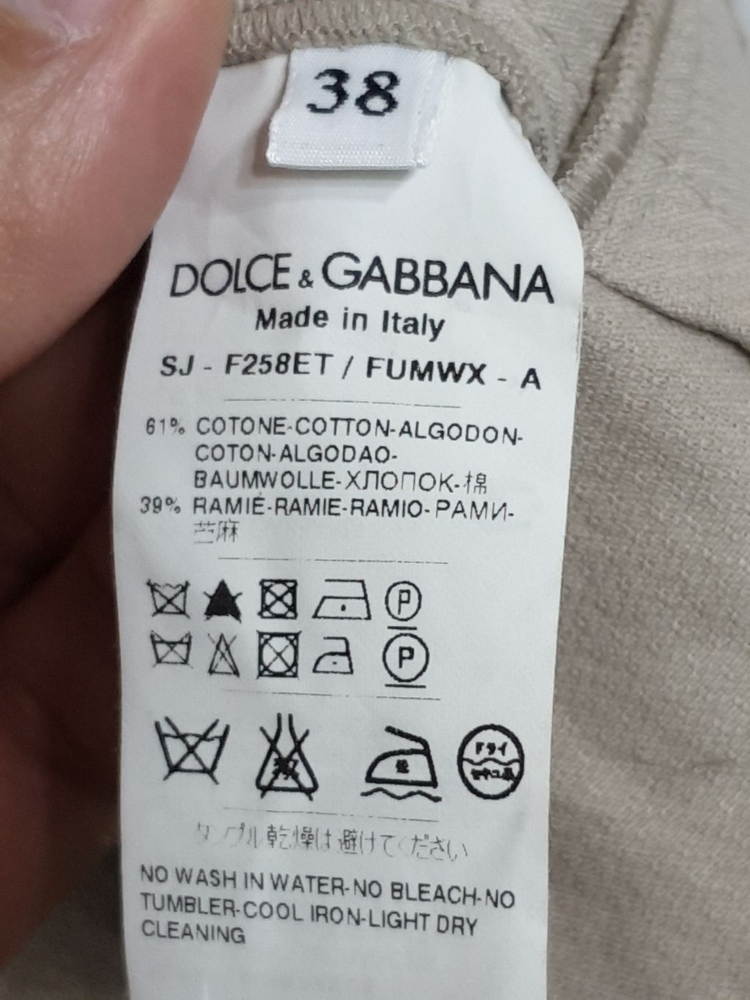 (S) 돌체앤가바나 면 린넨자켓 마 블레이져 이태리판--3