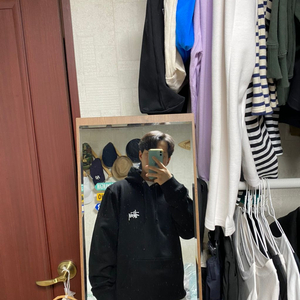 스투시 베이직 후드