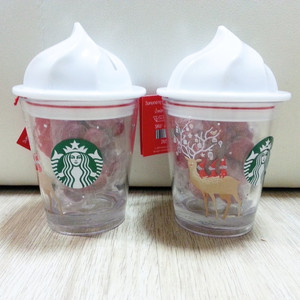태국 스타벅스 휘핑리드 글라스 저금통 (1개가능)