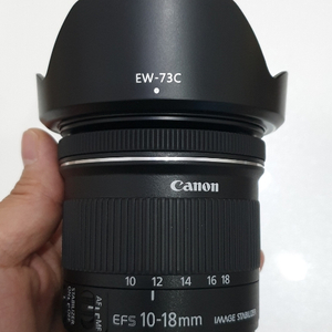 캐논 EF-S 10-18mm 광각렌즈 판매합니다.