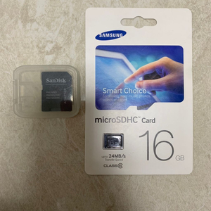 삼성 SD 카드 16GB, 어댑터