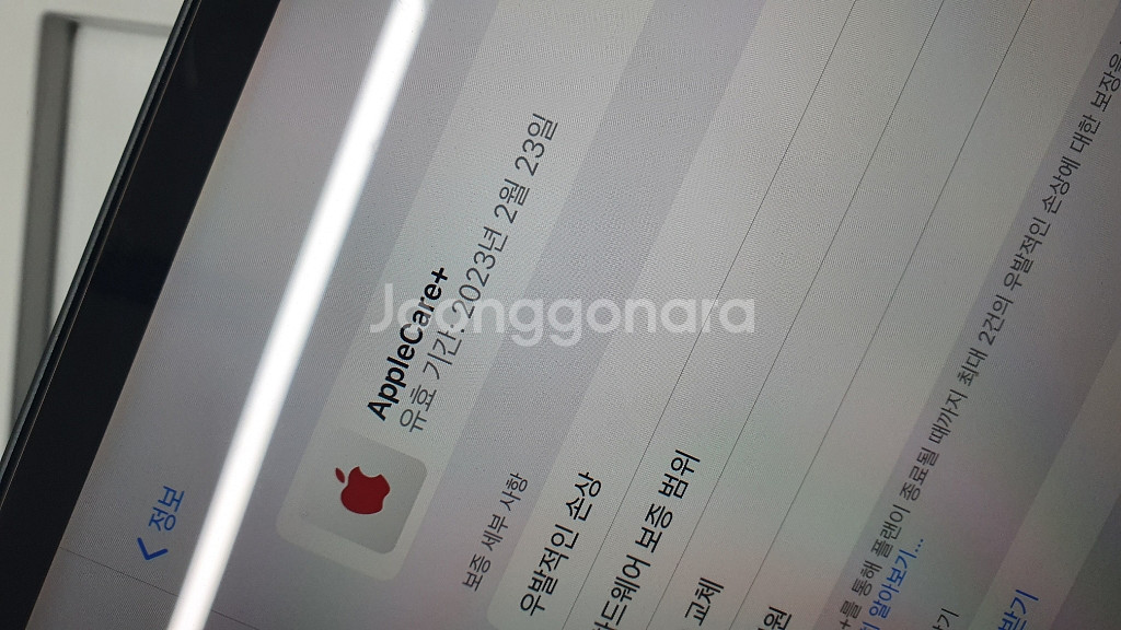 아이패드 프로 11 스그 wifi + 애캐플--2