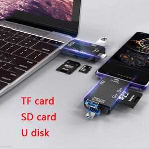 OTG 마이크로 SD 카드 리더기 USB 2.0.