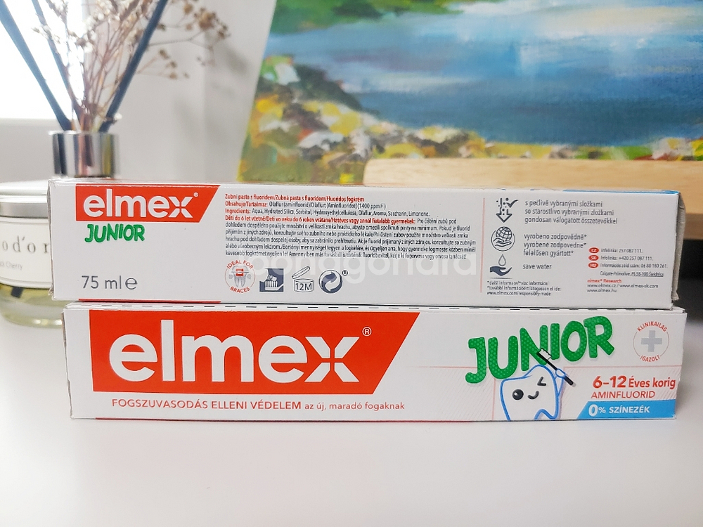 독일 엘멕스 주니어 치약, elmex junior 2개--2