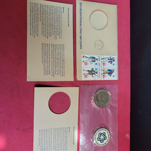 1975년 발행 미국독립기념 초일봉피 기념메달