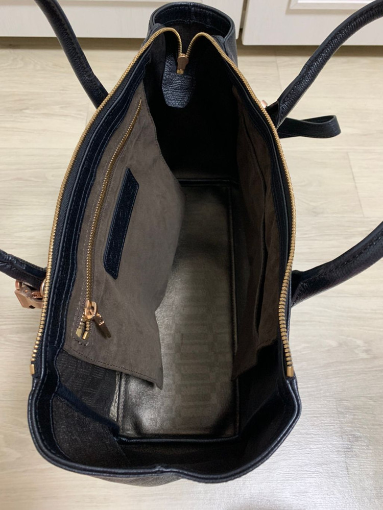 (정품) 쿠론 블랙 스테파니 가방 M사이즈--3