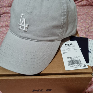 MLB 모자 (루키볼캡77 그레이, 새상품)