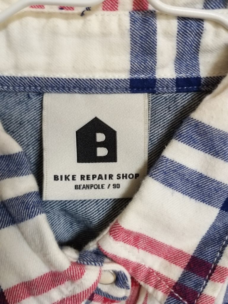 여성 빈폴 롱 체크셔츠 (90) 이미지