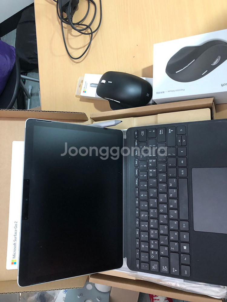 서피스고2 256g lte 모델 풀세트 팝니다--2