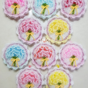 카네이션 수세미