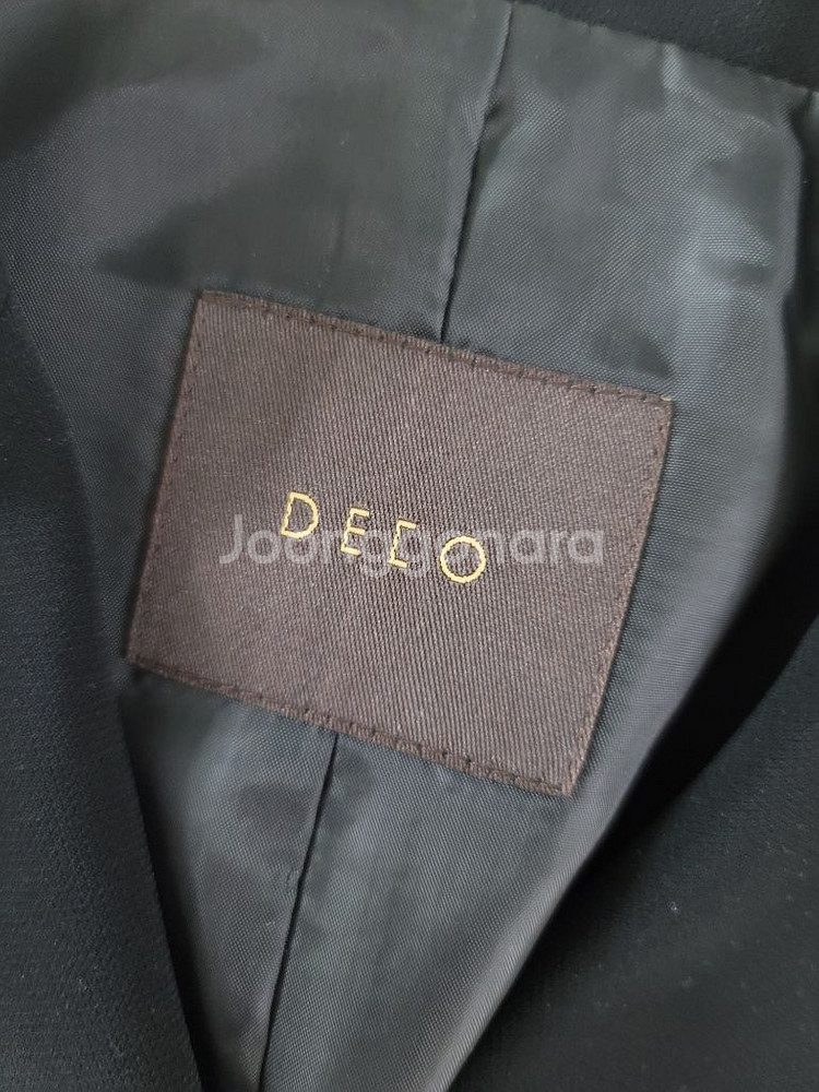 데코 검정 투피스--0