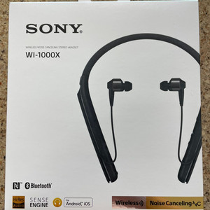 SONY WI-1000X 노이즈캔슬링 이어폰 판매합니다