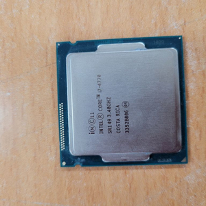 i5 4560,, i7 4770 단품 팝니다