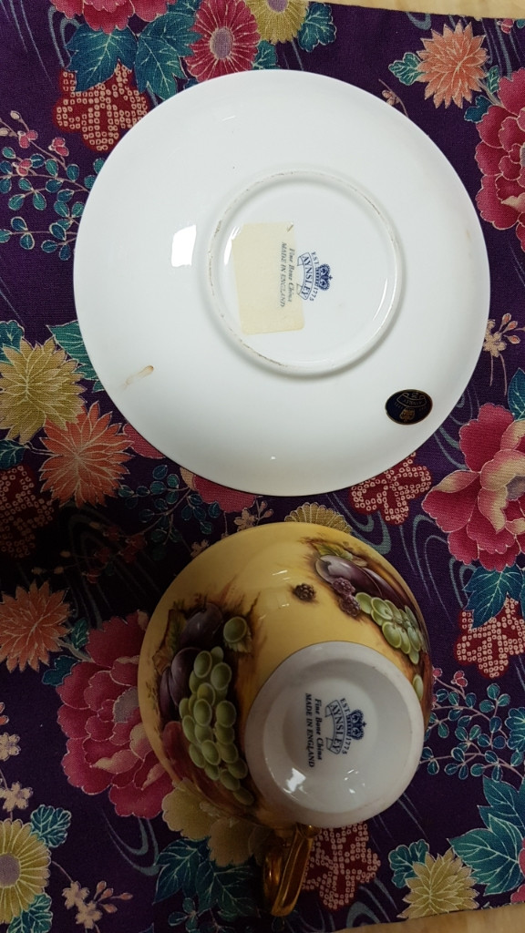 명품수입티잔 새상품aynsley--3