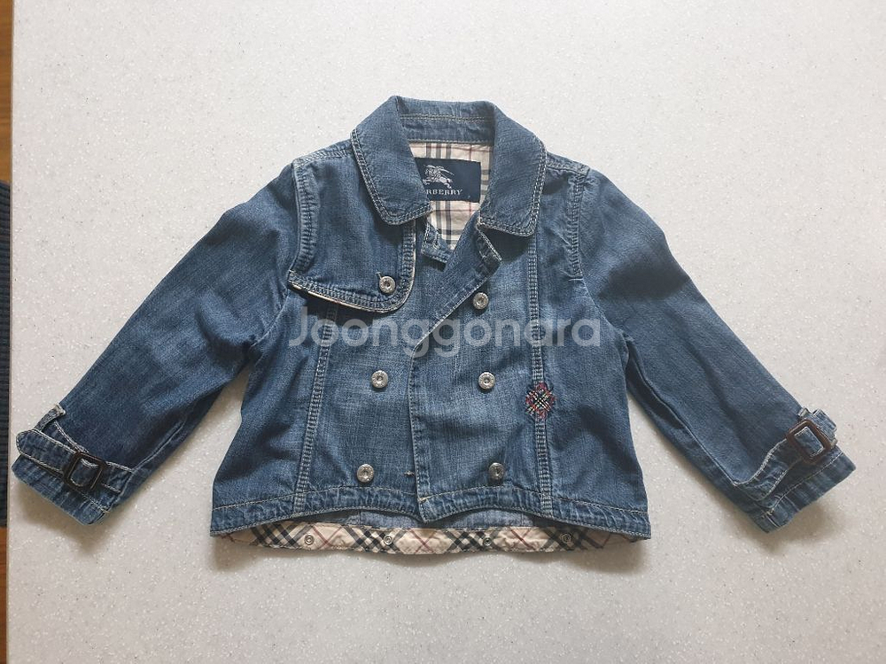 버버리 청자켓--0