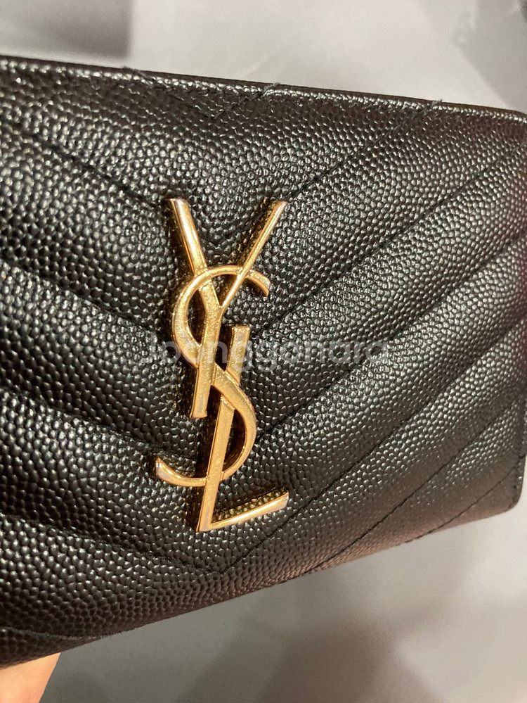 생로랑 휴대폰 지갑 장지갑(풀박스+쇼핑백)--2