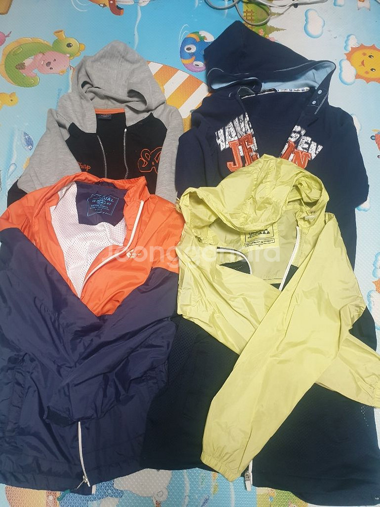 남아 110 120 130 140 조끼 가디건 점퍼 등--2
