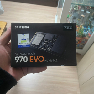 삼성 nvme ssd 970evo 250gb 판매합니다