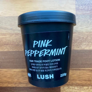 [LUSH] 러쉬 풋크림 핑크페퍼민트 무배 (새상품)