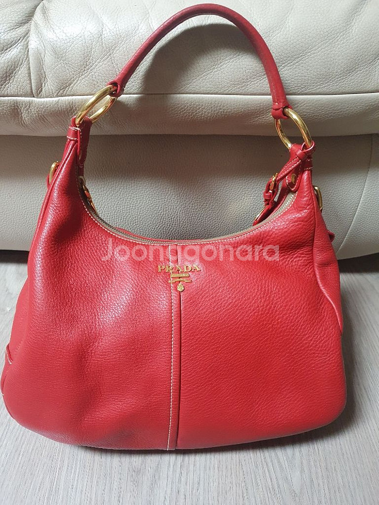 프라다 숄더 호보백--1